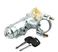WMTCNC Ensemble Cylindre De Serrure D'allumage De Voiture avec 2 Clés pour Toyota pour Corolla 1998 1999 2000 2001 45020-12-11 450201211 Accessoires