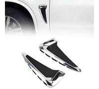 WMTCNC Voiture Accessoires Couverture D'habillage D'évent D'aile d'air D'aile Latérale De Voiture pour BMW F15 X5 35I 2014 2015 2016 2017 2018