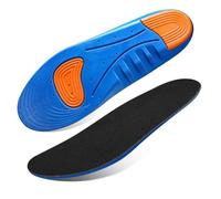 WMUVAZA Semelles chaussures confort, 1 paire amorti les chocs, soulage voûte et talons, Semelles Gel, soulage voûte et talons, pour Les Douleurs au Niveau du Talon, multicolore, 35-40#