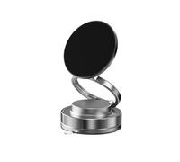 WMXSMGS Support Telephone Voiture pour Infiniti Q50 (53CM) 2013-2020, Support Telephone Magnetique sous Vide, Rotation 360° et Pliable, Accessoire Voiture,Black