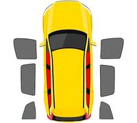 WMXSMGS Voiture Pare-Soleil Fenêtre Latérale pour VW Tiguan 2016-2021 2022 2023 2024, Pare-Soleil Respirant Protection UV Maximale Privée Protège Couverture,6pcs-wholecar