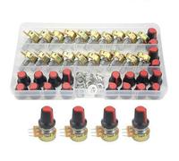 WMYCONGCONG 20 pièces B10K 10K Ohm Arbre moleté Potentiomètre Rotatif linéaire avec Bouton