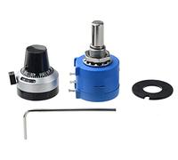 WMYCONGCONG 3590S-2-502L Potentiomètre multitour de précision réglable de 5K Ohm avec Bouton Rotatif à Cadran de comptage de 10 Tours