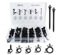 WMYCONGCONG Assortiment de 54 pinces de routage pour faisceau de câbles de voiture clips automobiles clips de remplacement pour faisceaux de câbles automobiles