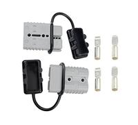 WMYCONGCONG Kit de déconnexion Rapide de Batterie 175A pour connecteur de treuil de remorque Gris