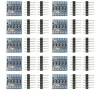 WMYCONGCONG Lot de 10 convertisseurs de niveau logique IIC I2C bidirectionnel 5 V à 3,3 V