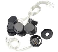 WMYCONGCONG Lot de 10 Support de Pile Bouton avec Interrupteur Marche/arrêt et Couvercle, Type Fil de Plomb pour 2X CR2032