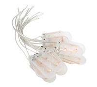 WMYCONGCONG Lot de 15 interrupteurs Marche/arrêt 2 x 3 V CR2032 Porte-Piles Bouton Bouton de Pile Blanc