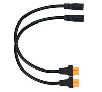 WMYCONGCONG Lot de 2 Câble Adaptateur XT60 XT60 Câble Adaptateur d'alimentation DC 5.5mm X 2.5mm Femelle vers Femelle 14AWG pour Moniteur FPV Cordon d'alimentation pour Drone
