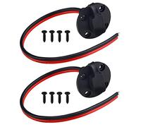 WMYCONGCONG Lot de 2 Connecteur rapide SAE, prise d'alimentation, port mural, 12 AWG, panneau solaire, montage encastré, adaptateur de prise SAE pour générateur solaire, chargeur de batterie