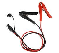 WMYCONGCONG Lot de 2 Pinces crocodiles pour batterie, adaptateur à dégagement rapide SAE 14 AWG pour pinces crocodiles, connecteurs SAE, câble de charge d'extension pour voitures et motos