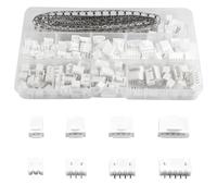 WMYCONGCONG Lot de 440 connecteurs femelles 2,54 mm 2, 3, 4, 5 broches et connecteurs femelles compatibles avec JST-XHP (2, 3, 4, 5 broches)