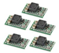 WMYCONGCONG Lot de 5 mini convertisseur DC-DC buck Module d'abaissement de puissance réglable 3A 4 V 12 V 24 V vers 5 V