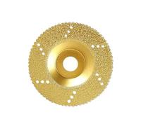 WMYDNXXT Lame de scie diamantée for métal, Fonte, marbre, Disque de meulage 100 x 25 mm, for carrelage, céramique, Fibre de Verre(Golden)