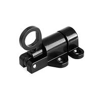 WMYDNXXT Loquet de Porte en Aluminium, verrou sécurité à Ressort, Coulissant, Noir