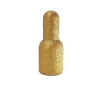 WMYDNXXT Meule diamantée brasée à Contre-Courant, Fraise à Doigt, Fraise à rogner, tête Ronde Abrasive, comptoir en Pierre de Quartz
