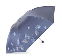 WMYDNXXT Parapluies Parapluie Pluie Soleil Pluie Pliage Parasol Coupe-Vent Parapluie De Plage Parasol Parapluies Pluie Femmes Portable(Light Purple)