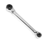 WMYOZDC Clé à cliquet 4 en 1, clé à cliquet double en acier au vanadium, convient for 8-13 mm/10-19 mm/16-19 mm(16mm-19mm)