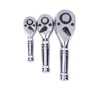 WMYOZDC Clé à cliquet à douille 72 dents, outil de maintenance court décalé bidirectionnel moyen à grand 1/4' 3/8' 1/2"(1-4 3-8 1-2)