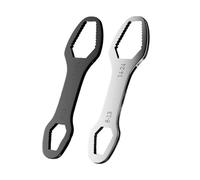 WMYOZDC Clé mixte étoile, clé mixte multi-usages autobloquante réglable, outil manuel 8-24 mm(2pcs)
