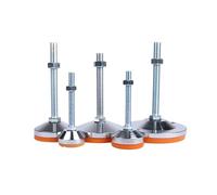 WMYOZDC Pieds en Acier Inoxydable Robustes/Vis de Base Fixes/Pieds réglables/Pieds de Support antidérapants M8 M10 M12 M14 M16(D60xM12x150)