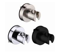 WMYOZDC Pommeau de Douche, pommeau de Douche Mural Universel à Ventouse, pommeau de Douche à Main à Base Fixe(Silver)