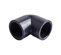 WMYOZDC Raccord coudé à 90° à filetage interne simple, joint en plastique for support de plantation, coude à 90° for tuyau UPVC, connecteur d'aquarium(20mm-1I2 inch,5pcs)