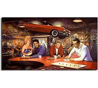 wmyzfs-Marilyn Monroe Elvis Presley James Dean Humphrey Bogart Poster Jigsaw Puzzle 1000 Pièces Jouets Adultes Jeu De Décompression pour Enfants Cadeaux d'anniversaire De Noël