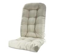 WMYZJST Coussin De Fauteuil à Bascule à Dossier Haut, Coussin D'ExtéRieur éPais Et ImperméAble, Adapté Aux Jardins, Terrasses Et Patios. A,2PCS125*50 * 10cm
