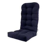 WMYZJST Coussin De Fauteuil à Bascule à Dossier Haut, Coussin D'ExtéRieur éPais Et ImperméAble, Adapté Aux Jardins, Terrasses Et Patios. C,2PCS125*50 * 10cm