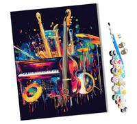 WMZPOY Peinture par Numéro Adulte Bricolage Tableau Peindre par Nombre pour Débutants Jouets à Peindre cadeaux Peints à la Symphonie de couleurs Décor à la maison 40x50cm