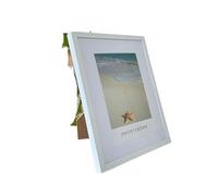 WNBFTTK Cadre Photo Golden Black Picture Photo Frame Aluminum 15x20 21x30 Plexiglass Mat Wall Mounting Gallery Living Room Home Decor(White,30x40cm(11.8x15.7in))