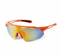 WNCKSQ Lunettes de soleil de sport demi-monture pour cyclisme en plein air, tendance, pour femmes et hommes, UV400, coupe-vent, bleues (C4)