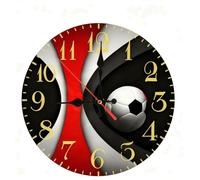 WNDUOKXH Horloge Murale de Basket-Ball, Horloge Murale,SX-2