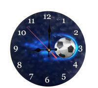 WNDUOKXH Horloge Murale de Basket-Ball, Horloge Murale,SX-4