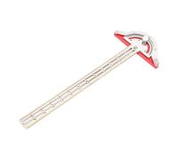 WNDUOKXH La règle de bord de travail du bois durable est un outil robuste et facile à mesurer pour les menuisiers, les ingénieurs et utilisateurs à domicile, 15 pouces