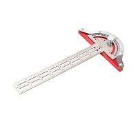 WNDUOKXH La règle de bord de travail du bois durable est un outil robuste et facile à mesurer pour les menuisiers, les ingénieurs et utilisateurs à domicile, 10 pouces