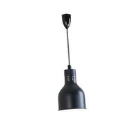 WNDUOKXH Lampe chauffante suspendue pour buffet assure une répartition homogène de la chaleur tandis que la lumière chauffante maintient les aliments appétissants et savoureux, Noir, Type 001-3