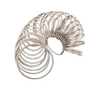 WNDUOKXH Outil de mesure de taille bijoux conçu pour un démontage facile et des bracelets joncs. Mesurez, mettez et retirez sans vous blesser la main. Mesureur taille métal pour la main et