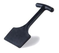 WNDUOKXH Outil de Pose de Moquette incurvé en Forme T, fabriqué en Plastique, pour Le positionnement la Moquette. Les Ciseaux à Tapis et Les Supports incurvés Permettent Maintenir Le tendeur