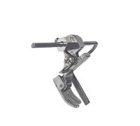 WNDUOKXH Pied-de-biche puissant et pied pour point droit : accessoires de rechange qui augmentent considérablement l’efficacité des techniques de couture. Guide-couture : accessoire pour machine à