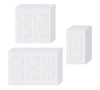 WNDUOKXH Plaques murales, Joints d'étanchéité pour Prises électriques, Isolant pour interrupteurs, Installation et Blocage des Courants d'air grâce à Une Isolation Robuste