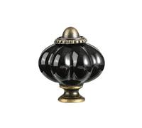 WNDUOKXH Poignées d'armoire de Cuisine Citrouille Vintage, pour tiroirs et armoires, Pas Facile à rouiller, poignées de Cuisine en céramique pour armoires, Noir