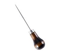 WNDUOKXH Poinçon en Acier Inoxydable Manche en Bois Couture Forage Couture Quilting Trou poinçon réparation Manuel marquage Stabber Outil, Type 1