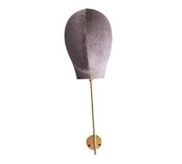 WNDUOKXH Présentoir à chapeaux et perruques moderne avec tête de mannequin pour un rangement efficace des perruques dans Pour tous les environnements. Ce présentoir offre une solution élégante