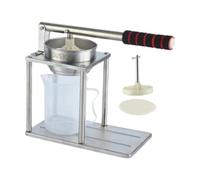 WNDUOKXH Presse-agrumes manuelle, presse-citrons et presse-pamplemousses pour obtenir des jus frais à la maison sans éclaboussures. Fabriquée en acier inoxydable robuste, cette presse-agrumes est un