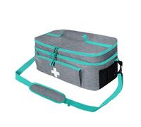WNDUOKXH Sac de premiers secours sac de rangement médical mini pochette avec compartiment spacieux léger préparation Pour aux situations d'urgence quotidienne premiers secours vide épaule unique