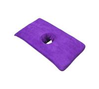 WNDUOKXH Serviette absorbante perforée, douce et confortable, idéale pour les tables de massage professionnelles en salon de beauté. Bordure perforée avec bandeau pour une meilleure tenue et une plus