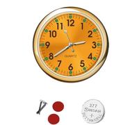 WNDUOKXH Tableau de bord pour horloge, montre électronique à résistance, horloge de moto, installation facile pour décorer voiture, vélo, or