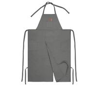 WNDUOKXH Tablier en céramique à Jambes Fendues, Design à Jambes Fendues, élégant, Tissu Doux, Facile Porter et Lavable. pour Les Amateurs de travaux et de Peinture, Gris